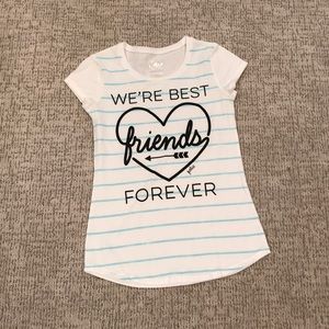 Justice shirt kids size 10